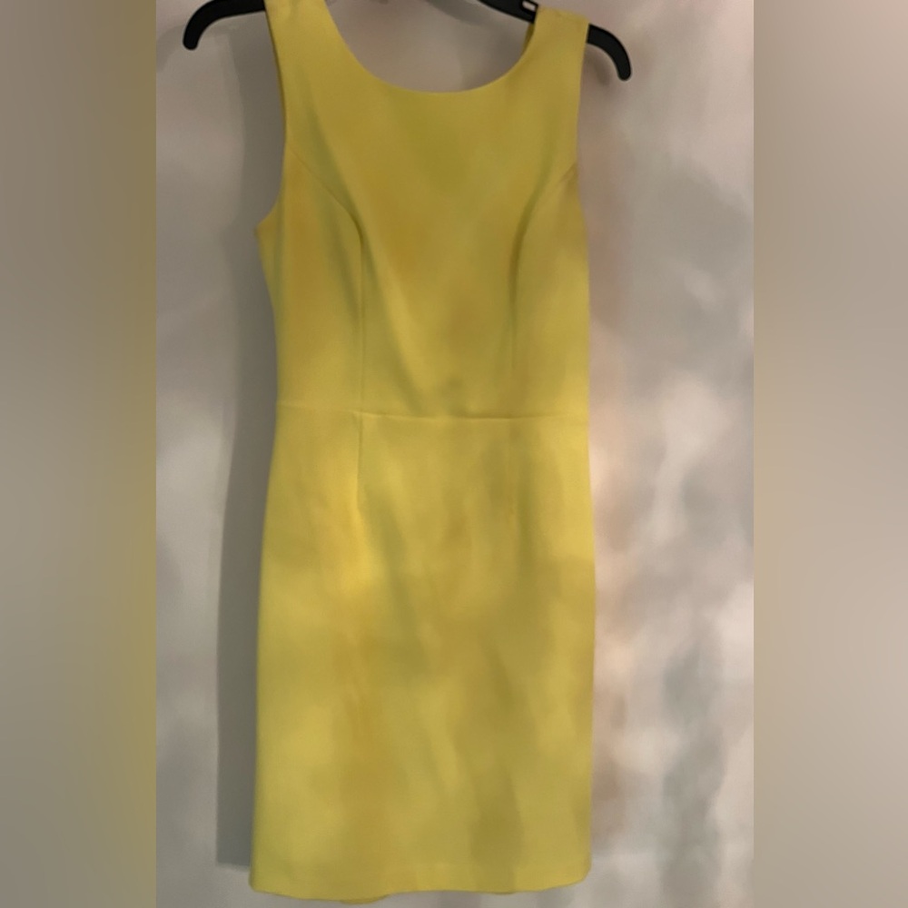 Betsey Johnson Strapless Yellow Dress